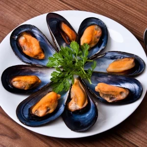 Choritos Cocidos al Vacío ($3.500/Kg)