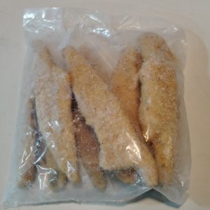 Filete Merluza común apanada IQF 1Kg ($9.100)